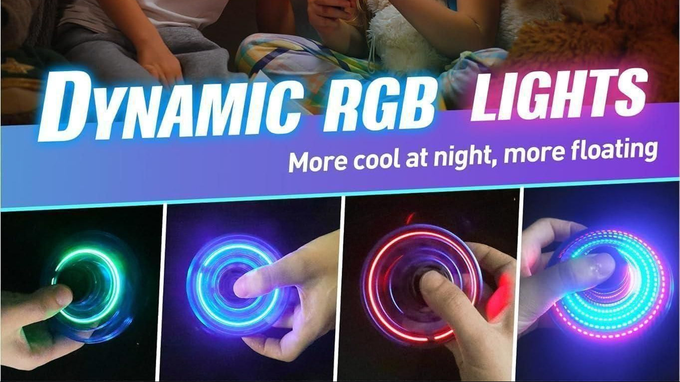 Magic Flying Orb Spinner Outdoor Toys?Assorted Color?