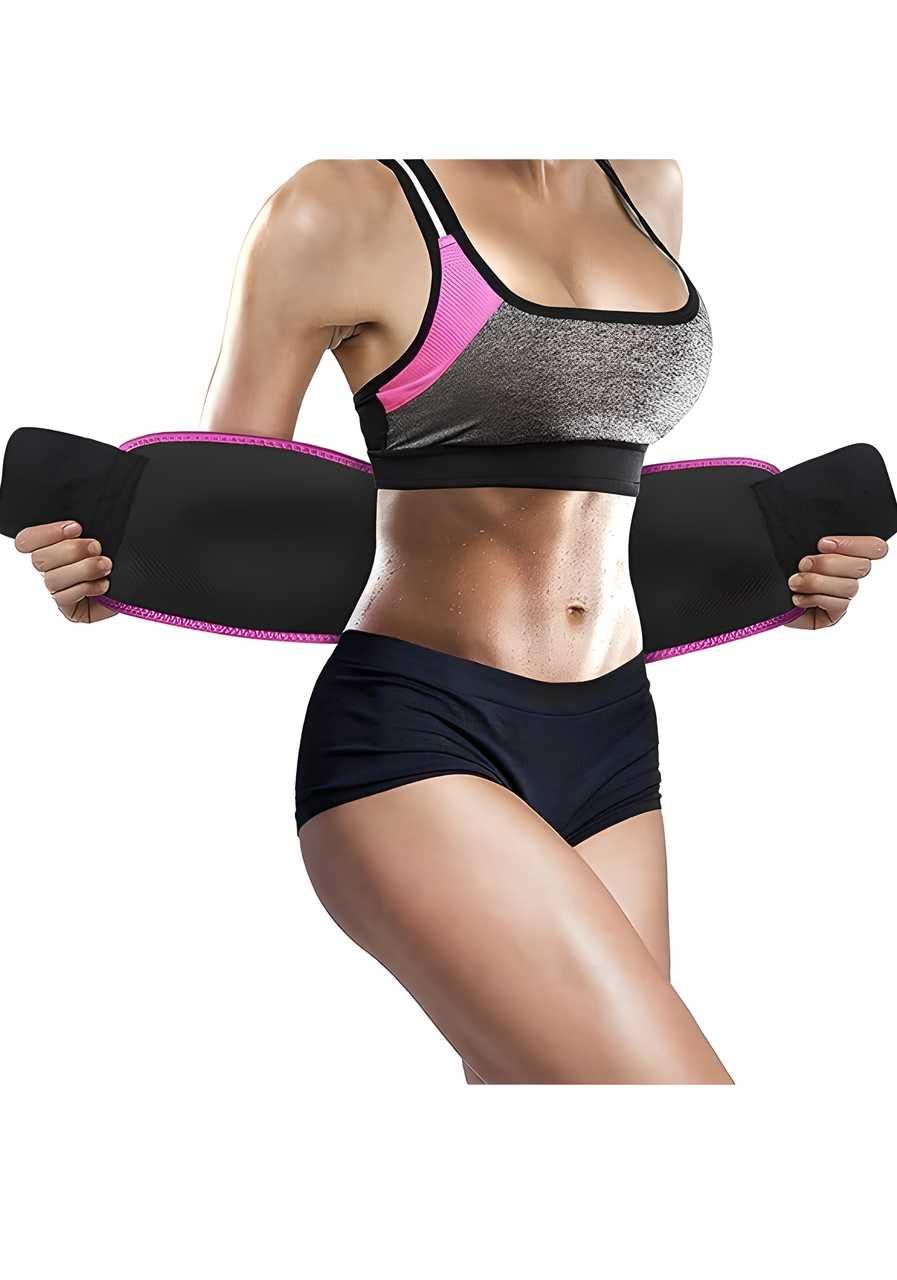Adjustable Waist Trimmer Belt – Sweat Booster for Slimming & Back Support